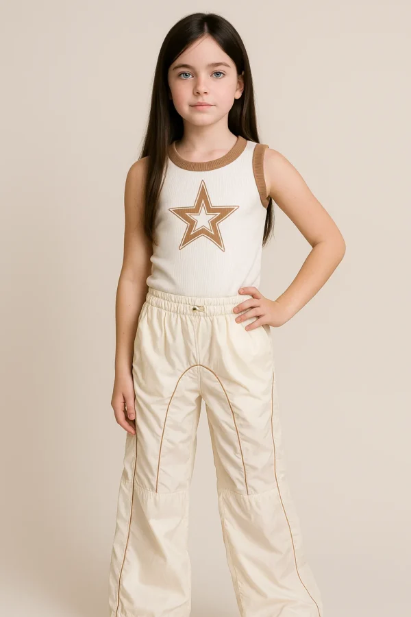 Muhoni conjunto pantalon parachute + body