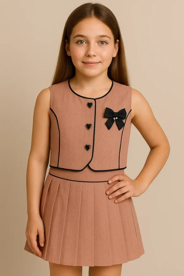 Muhoni conj falda + chaleco