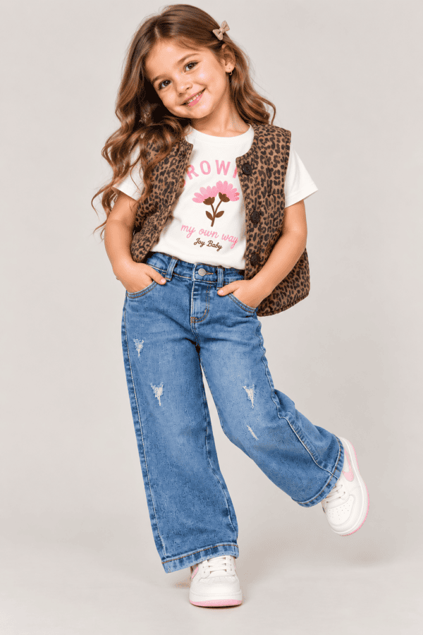 JOY BABY SET JEAN + CHALECO